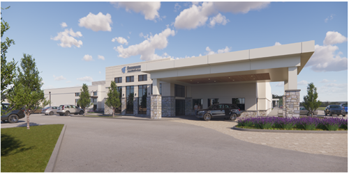 Model of Encompass Health Rehab Hospital of Danbury