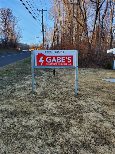 If you see this sign, you are at the right place.