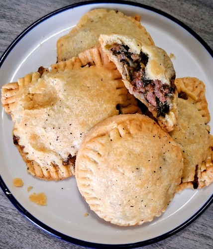 Ground Turkey Veggies Hand Pie