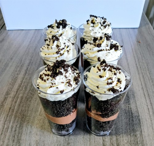Oreo Mousse Shooters