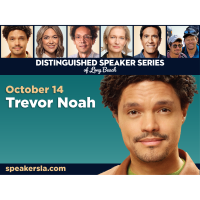 Trevor Noah Presented by the Distinguished Speaker Series