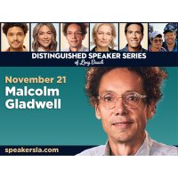 Malcolm Gladwell Presented by the Distinguished Speaker Series