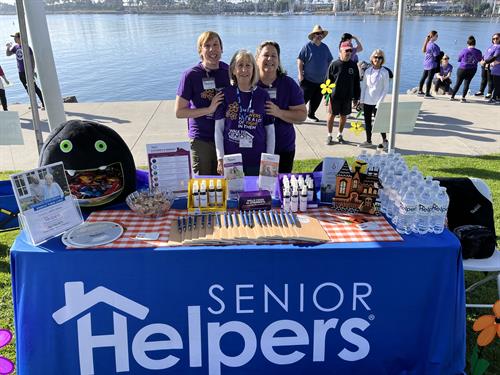 Senior Helpers at the 2023 Walk to End Alzheimer's