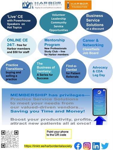 Harbor Dental Society Membership Benefits Harbor Dental Society Membership Benefits