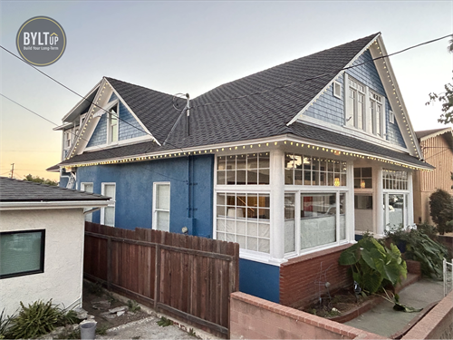 California craftsman reroof on historic home in greater Long Beach area