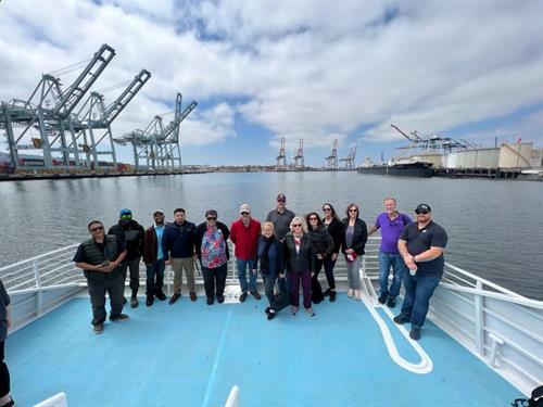 Tour of Port of Long Beach