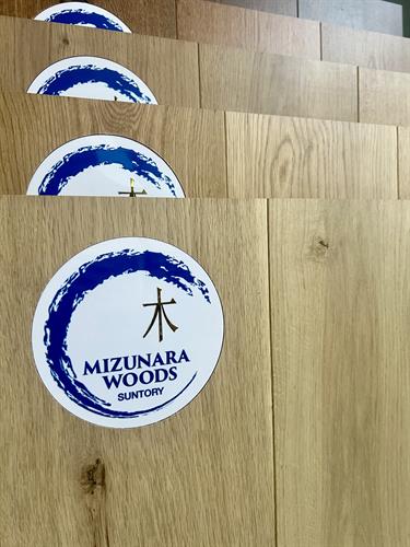 wood flooring in showroom