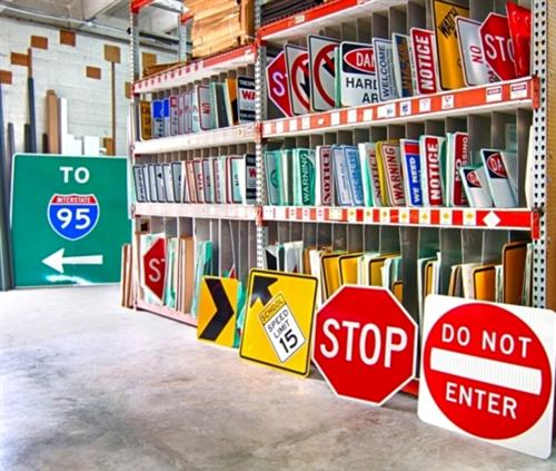 1000s of MUTCD traffic signs and Safety Signs in STOCK !