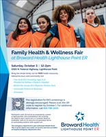 Family Health & Wellness Fair at Broward Health Lighthouse Point ER