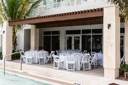 Pool Deck for Meetings Marriott Pompano Beach