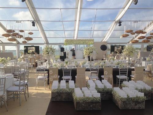 Tents Structures, custom Flooring , tables , chairs , decor  