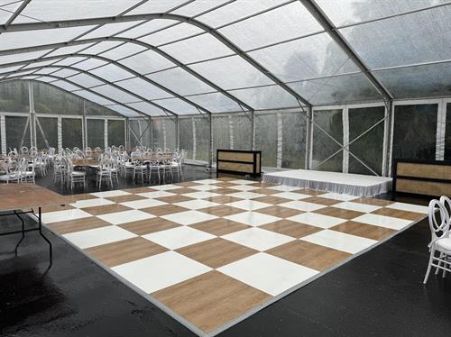 Clear  Top Tents , Dance floor 