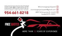 Ironmongery Auto Paint and Collision LLC