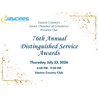Gaston County Jaycees 2026 Distinguished Service Awards