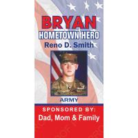 Bryan Ohio Hometown Hero Banner Order Form