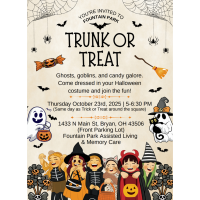 Fountain Park Trunk or Treat