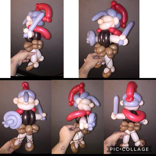 Gladiator. Balloon Animals Palm Beach design. Gladiator. Balloon Animals Palm Beach design.