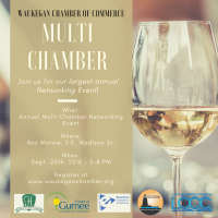 Annual Multi Chamber Event organized by Waukegan Chamber