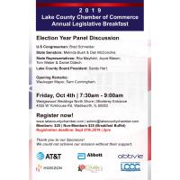 2019  Lake County Chamber of Commerce Annual Legislative Breakfast 