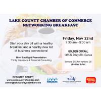 LAKE COUNTY CHAMBER  EARLY MORNING NETWORKING BREAKFAST!