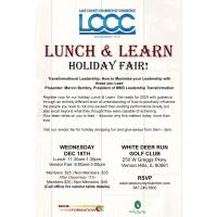 Lake County Chamber of Commerce Lunch and Learn Holiday Fair!