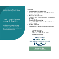Part 2: Hearing Individuals Living with Disabilities @ Deerfield