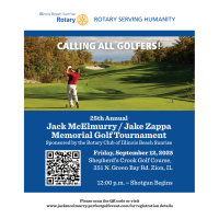 Jack McElmurry & Jake Zappa Memorial Rotary Golf Tournament
