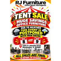 RJ FURNITURE TENT SALE