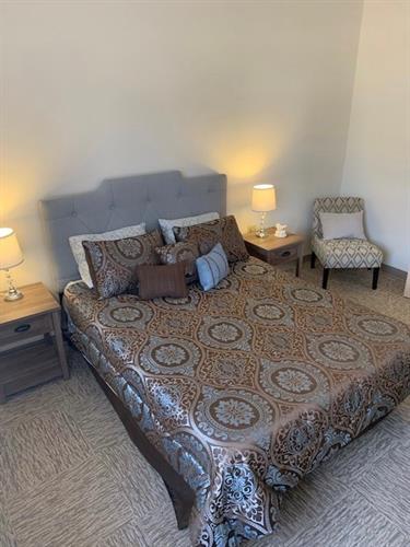 Deluxe 1 bedroom apartment -bedroom