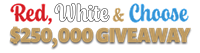 Red, White & Choose $250,000 Giveaway presented by APC