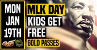 MLK Day: Kids 12 & Under Get FREE Gold Passes!