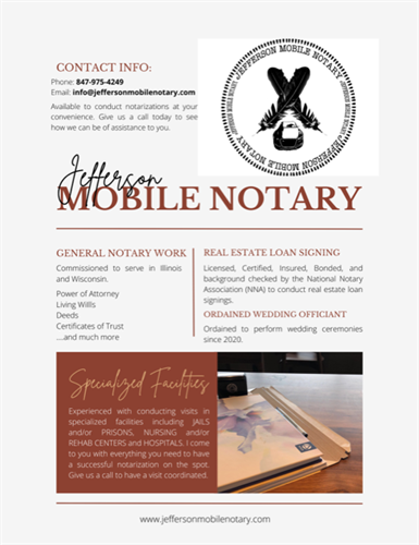 Jefferson Mobile Notary