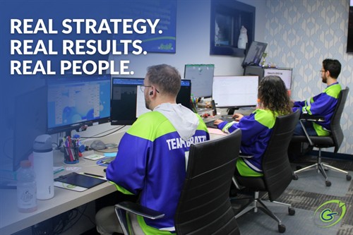 The Gratzi's Digital Marketing Team is right here, in-house, working for YOU!