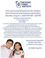 FREE Back-to-School Dental Exams & Illinois School Dental Forms for Uninsured Children