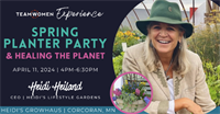 Member Event: Spring Planter Party & Healing the Planet