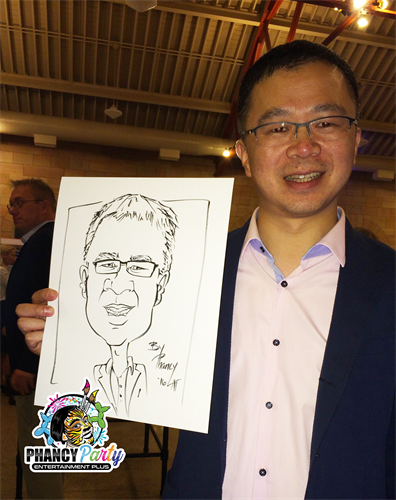 Caricature Portrait Drawings for Parties