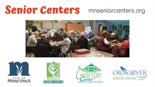 Senior Centers - Providing programs and services in Minnesota