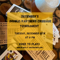 Member Event: December Doubles Cribbage Tournament