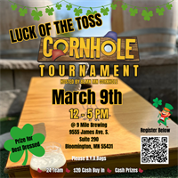 Member Event: Luck of the Toss - Corn Hole Tournament