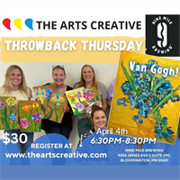 Member Event: Paint and Sip - Throwback to Van Gogh