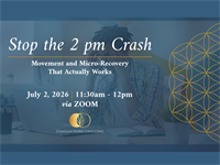Stop the 2 PM Crash: Movement and Micro-Recovery That Actually Works