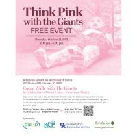 Think Pink with the Giants  