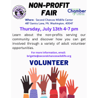 Non-Profit Fair Hosted by Second Chances Wildlife Center & Bullitt County Chamber of Commerce