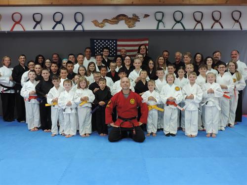 Shaolin Kempo Schoolof Martial Arts Group Picture