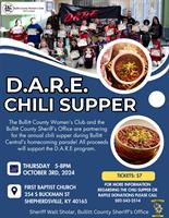 DARE Chili Supper