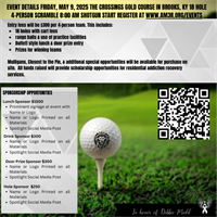 TEE UP FOR RECOVERY GOLF SCRAMBLE