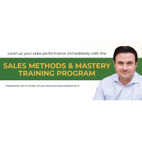 Sales Methods & Mastery Training Program Thursday and Friday