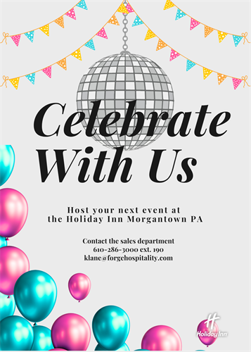 Celebrate your special days with us!