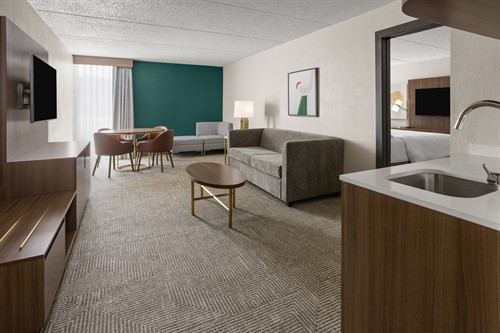 Check out our new suites - living room!