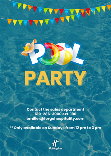 Host a private pool party with us!
